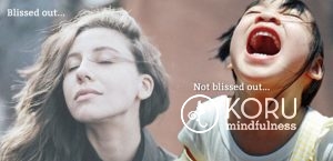 Blissed out meditation / Not blissed out meditation